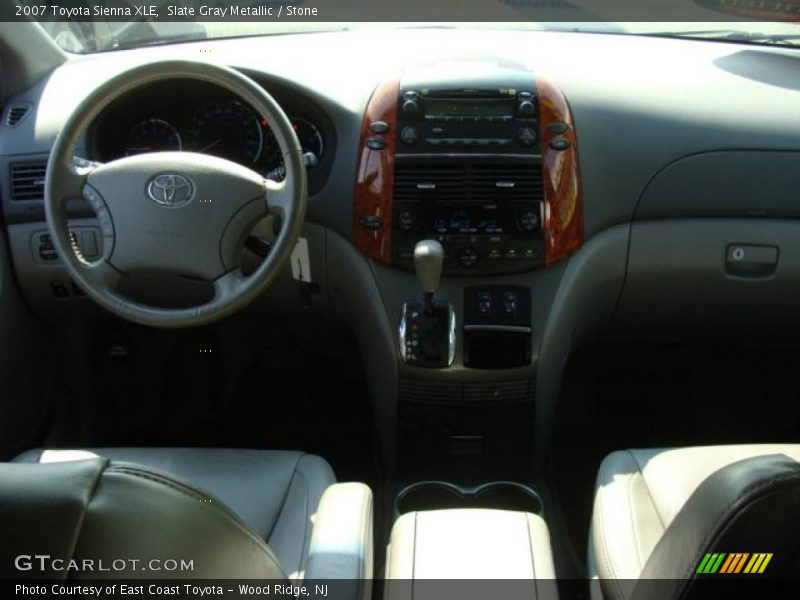 Slate Gray Metallic / Stone 2007 Toyota Sienna XLE