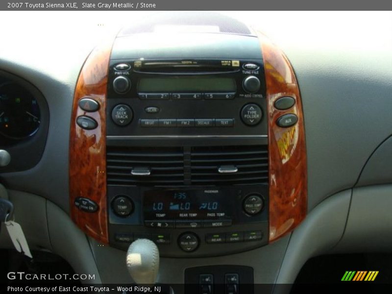 Slate Gray Metallic / Stone 2007 Toyota Sienna XLE