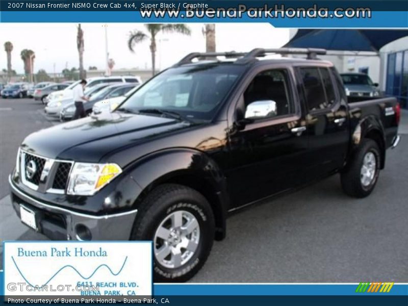 Super Black / Graphite 2007 Nissan Frontier NISMO Crew Cab 4x4