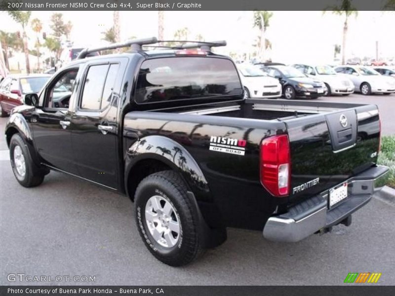 Super Black / Graphite 2007 Nissan Frontier NISMO Crew Cab 4x4