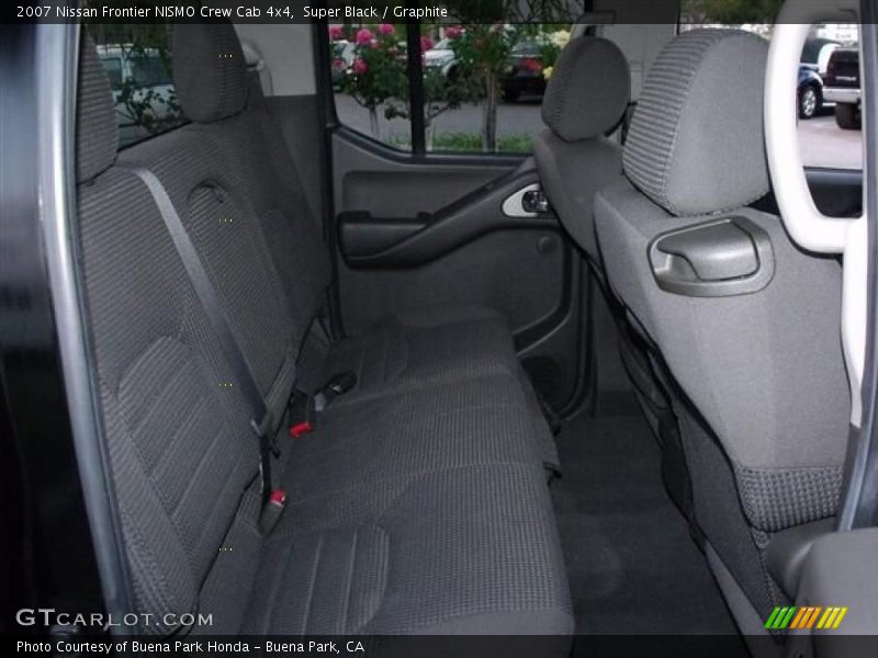 Super Black / Graphite 2007 Nissan Frontier NISMO Crew Cab 4x4