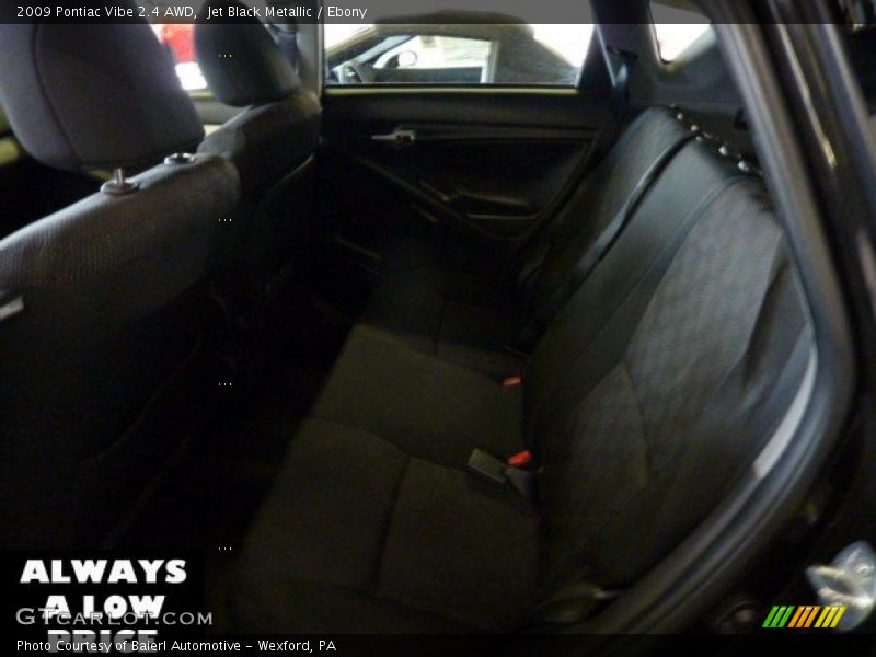 Jet Black Metallic / Ebony 2009 Pontiac Vibe 2.4 AWD