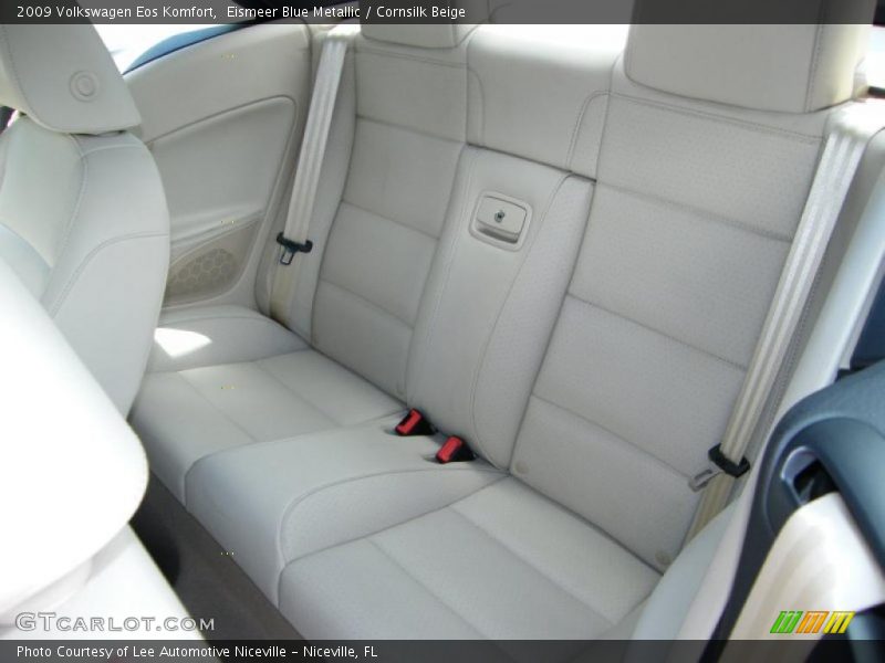 Eismeer Blue Metallic / Cornsilk Beige 2009 Volkswagen Eos Komfort