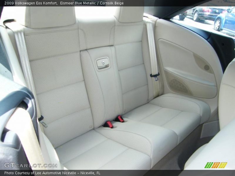 Eismeer Blue Metallic / Cornsilk Beige 2009 Volkswagen Eos Komfort