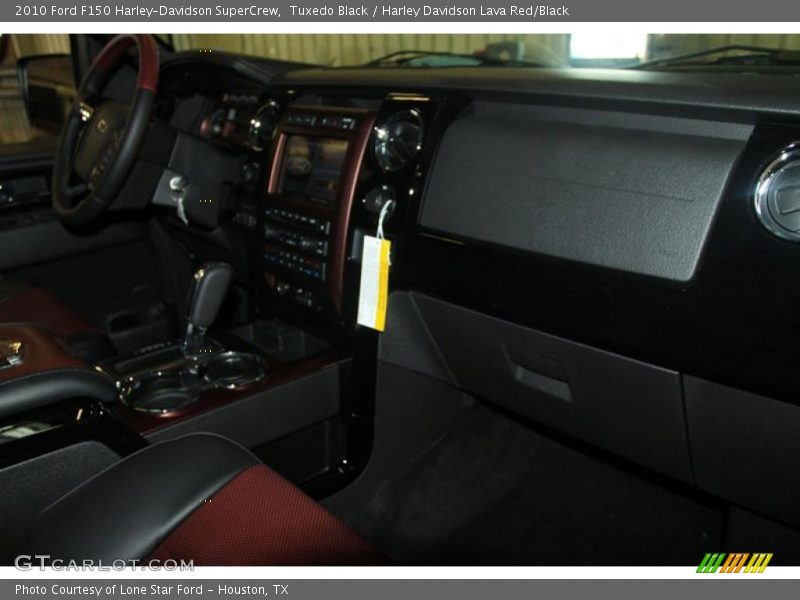 Tuxedo Black / Harley Davidson Lava Red/Black 2010 Ford F150 Harley-Davidson SuperCrew