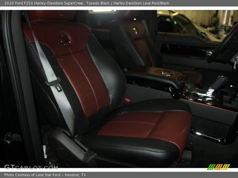 Tuxedo Black / Harley Davidson Lava Red/Black 2010 Ford F150 Harley-Davidson SuperCrew