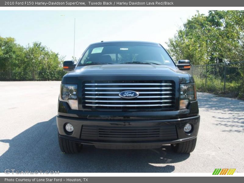 Tuxedo Black / Harley Davidson Lava Red/Black 2010 Ford F150 Harley-Davidson SuperCrew