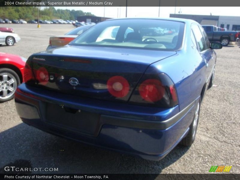 Superior Blue Metallic / Medium Gray 2004 Chevrolet Impala