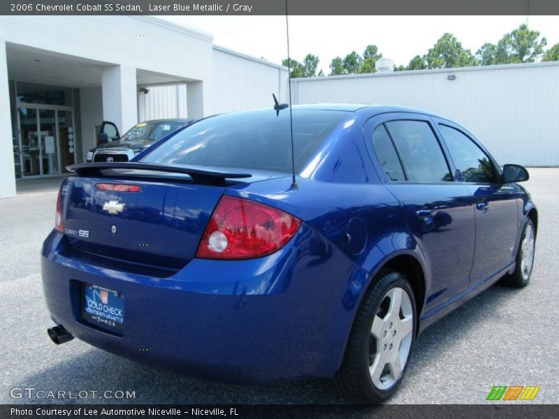 Laser Blue Metallic / Gray 2006 Chevrolet Cobalt SS Sedan