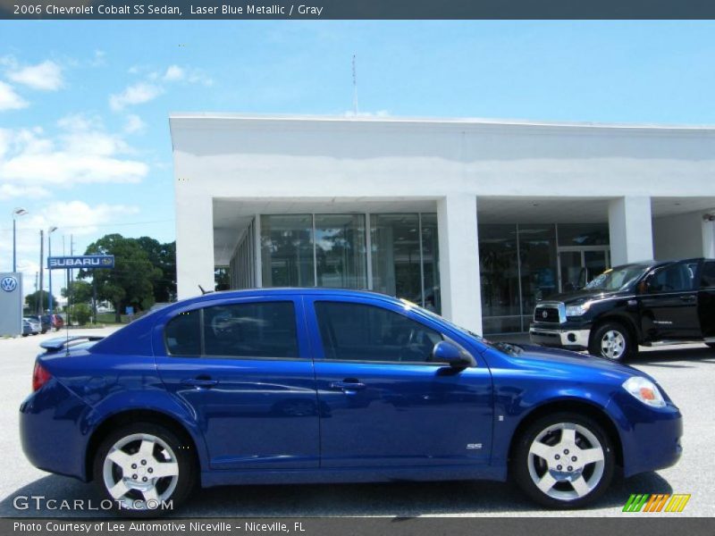 Laser Blue Metallic / Gray 2006 Chevrolet Cobalt SS Sedan