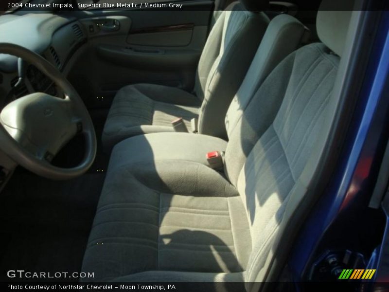 Superior Blue Metallic / Medium Gray 2004 Chevrolet Impala