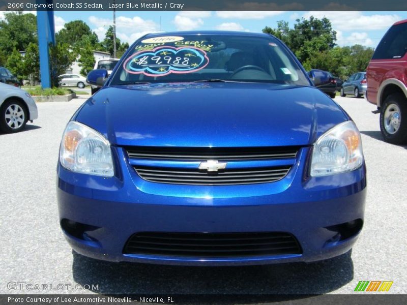 Laser Blue Metallic / Gray 2006 Chevrolet Cobalt SS Sedan