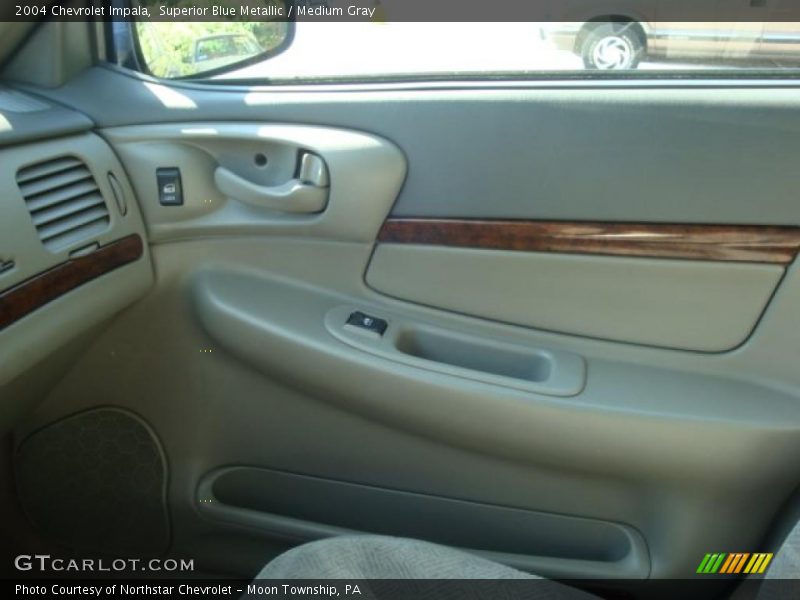 Superior Blue Metallic / Medium Gray 2004 Chevrolet Impala