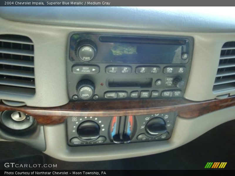 Superior Blue Metallic / Medium Gray 2004 Chevrolet Impala