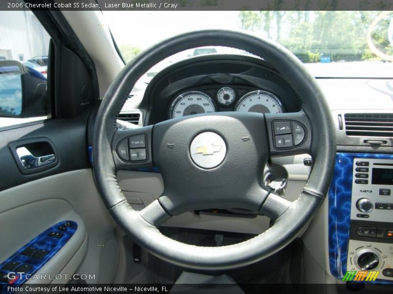 Laser Blue Metallic / Gray 2006 Chevrolet Cobalt SS Sedan