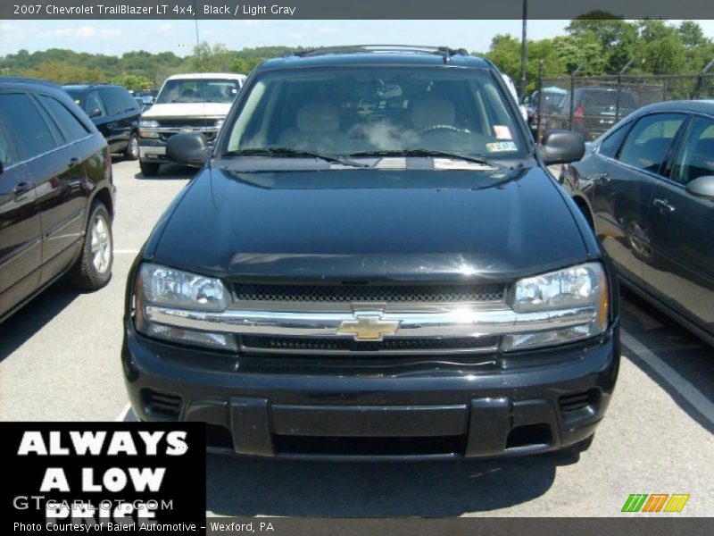 Black / Light Gray 2007 Chevrolet TrailBlazer LT 4x4