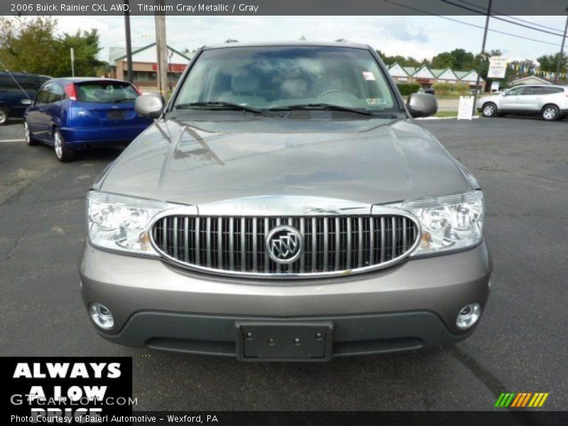 Titanium Gray Metallic / Gray 2006 Buick Rainier CXL AWD
