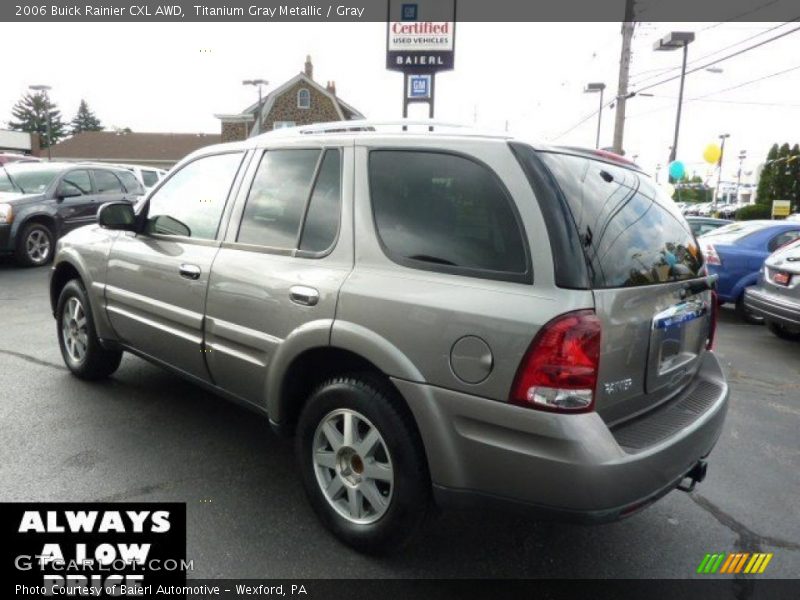 Titanium Gray Metallic / Gray 2006 Buick Rainier CXL AWD
