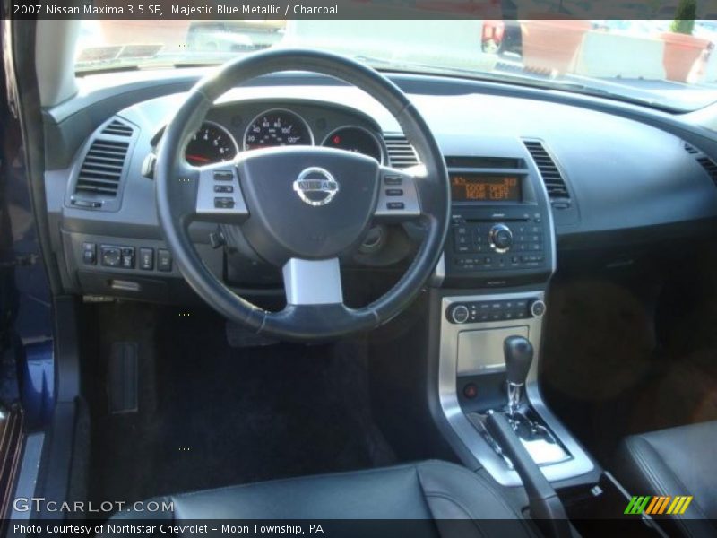 Majestic Blue Metallic / Charcoal 2007 Nissan Maxima 3.5 SE