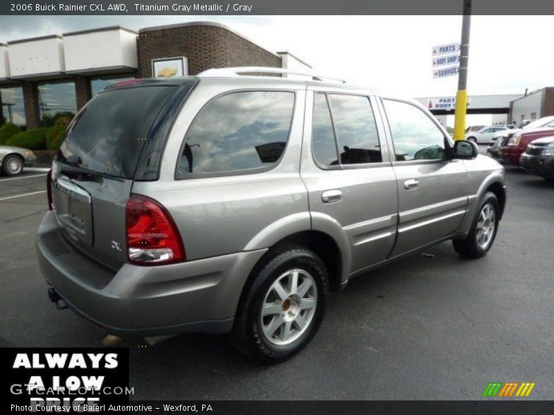 Titanium Gray Metallic / Gray 2006 Buick Rainier CXL AWD