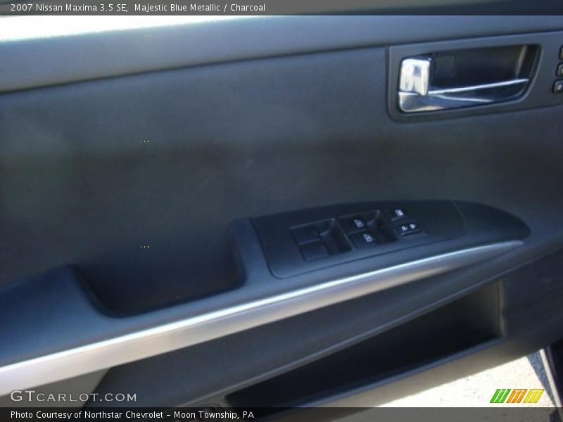 Majestic Blue Metallic / Charcoal 2007 Nissan Maxima 3.5 SE