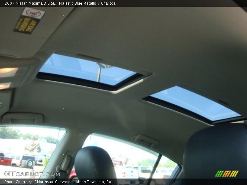 Majestic Blue Metallic / Charcoal 2007 Nissan Maxima 3.5 SE