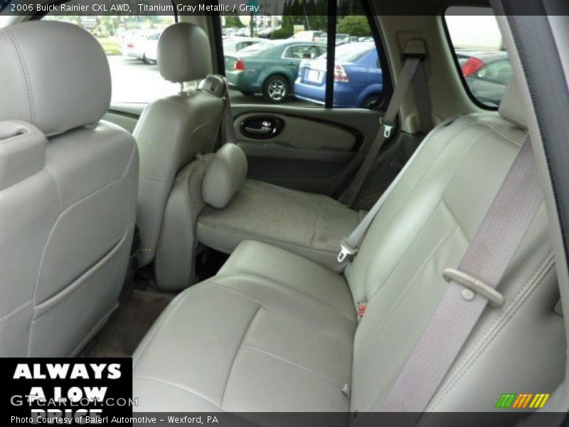 Titanium Gray Metallic / Gray 2006 Buick Rainier CXL AWD