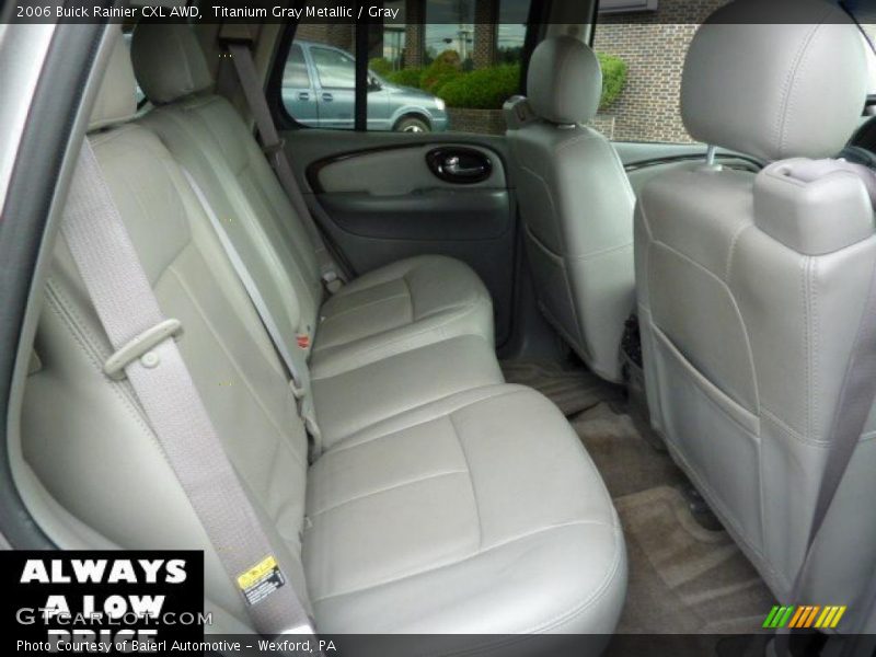 Titanium Gray Metallic / Gray 2006 Buick Rainier CXL AWD