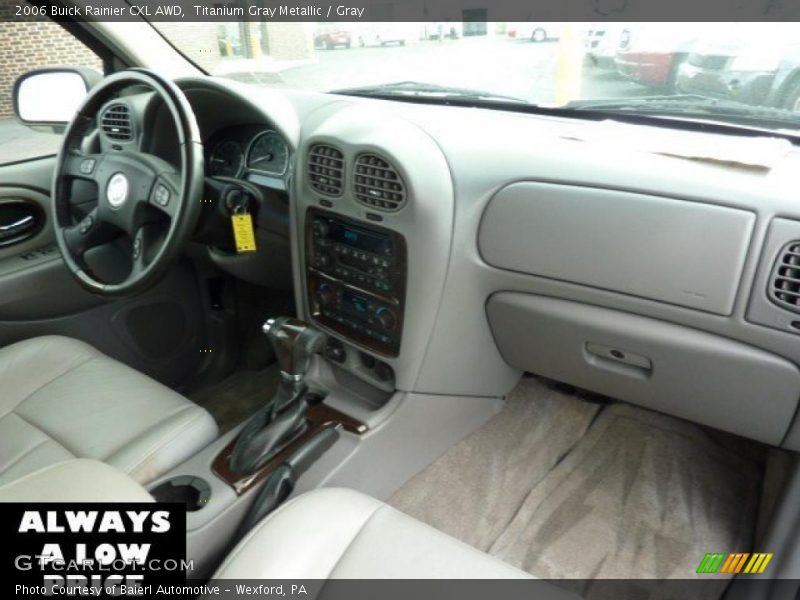 Titanium Gray Metallic / Gray 2006 Buick Rainier CXL AWD