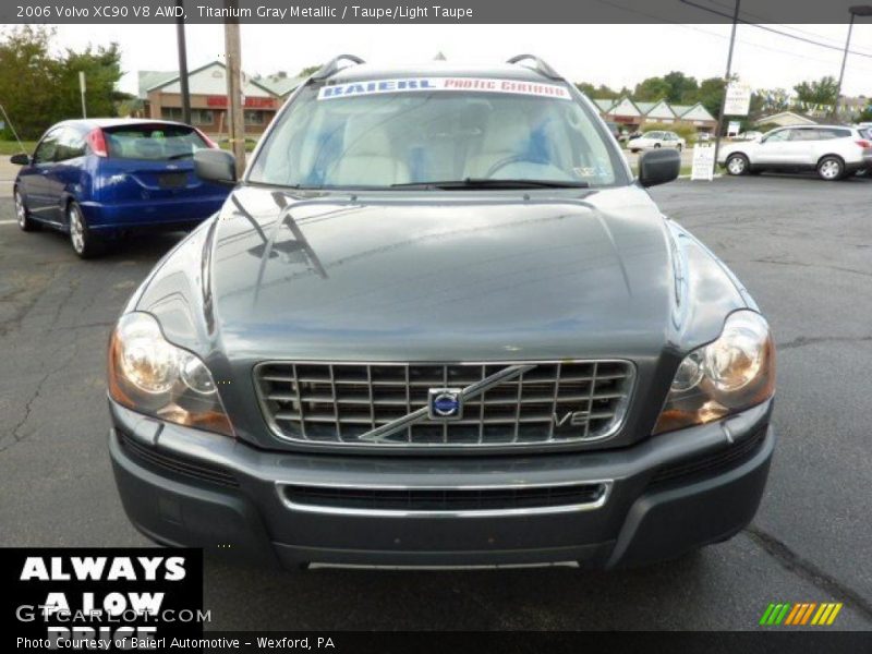 Titanium Gray Metallic / Taupe/Light Taupe 2006 Volvo XC90 V8 AWD