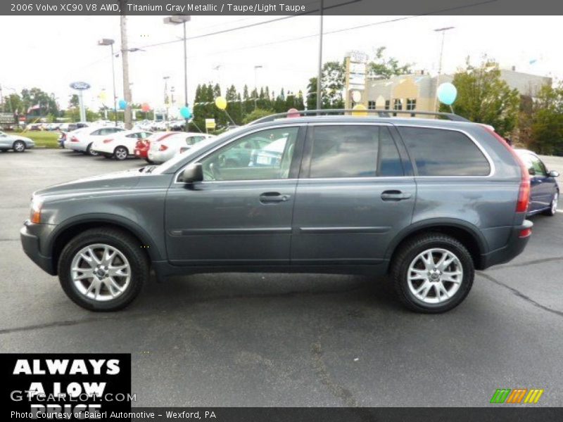 Titanium Gray Metallic / Taupe/Light Taupe 2006 Volvo XC90 V8 AWD