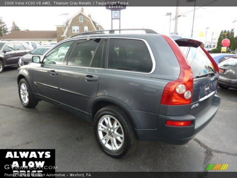 Titanium Gray Metallic / Taupe/Light Taupe 2006 Volvo XC90 V8 AWD