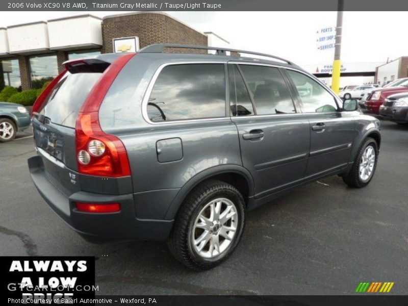 Titanium Gray Metallic / Taupe/Light Taupe 2006 Volvo XC90 V8 AWD