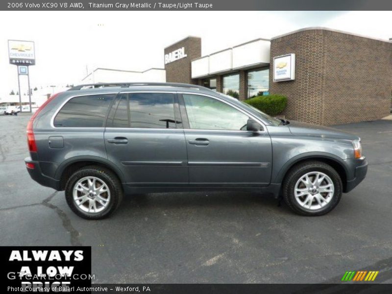 Titanium Gray Metallic / Taupe/Light Taupe 2006 Volvo XC90 V8 AWD