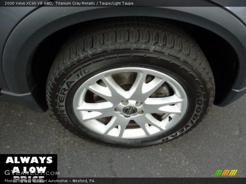 Titanium Gray Metallic / Taupe/Light Taupe 2006 Volvo XC90 V8 AWD