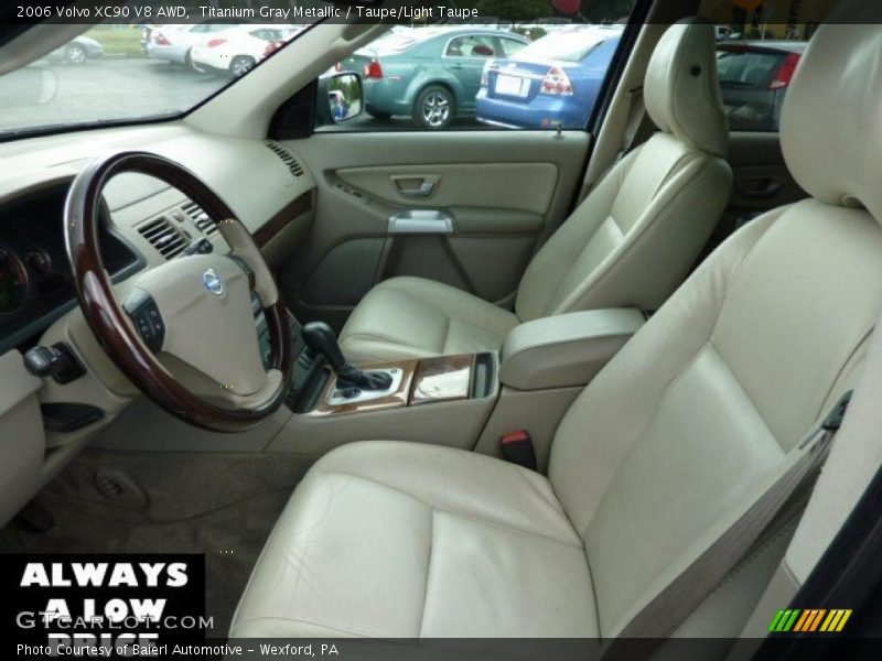 Titanium Gray Metallic / Taupe/Light Taupe 2006 Volvo XC90 V8 AWD