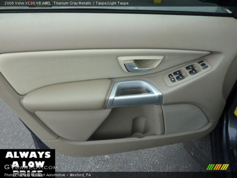 Titanium Gray Metallic / Taupe/Light Taupe 2006 Volvo XC90 V8 AWD