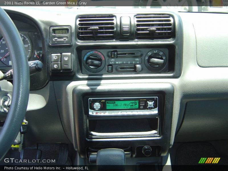 Garden Green Mica / Gray 2001 Isuzu Rodeo LS