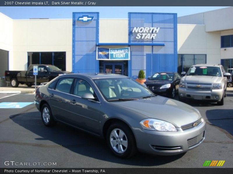 Dark Silver Metallic / Gray 2007 Chevrolet Impala LT