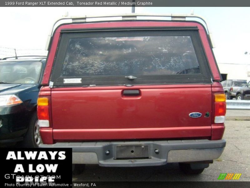 Toreador Red Metallic / Medium Graphite 1999 Ford Ranger XLT Extended Cab