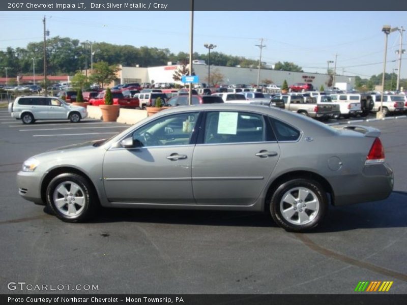 Dark Silver Metallic / Gray 2007 Chevrolet Impala LT