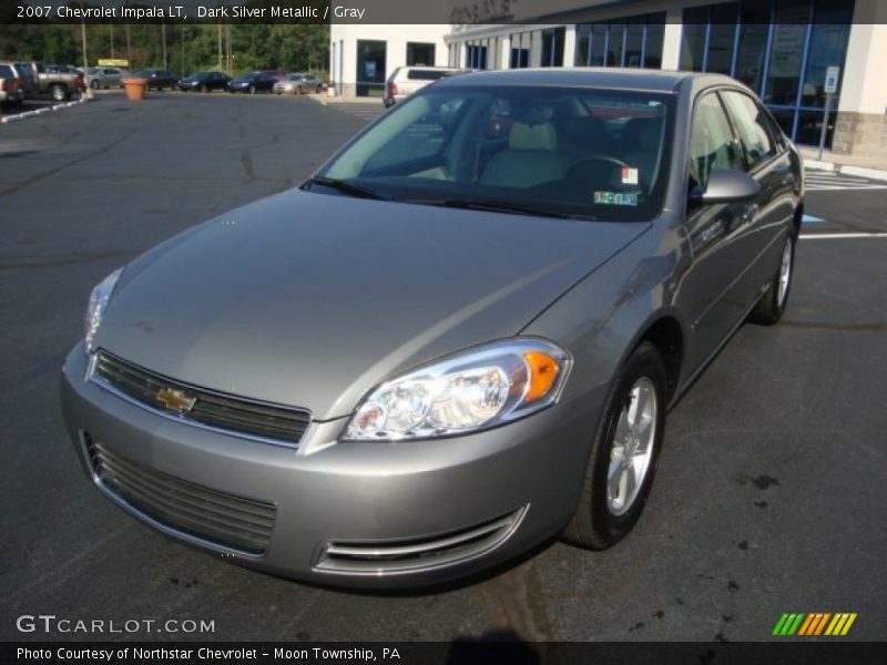 Dark Silver Metallic / Gray 2007 Chevrolet Impala LT