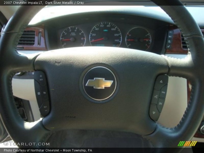 Dark Silver Metallic / Gray 2007 Chevrolet Impala LT