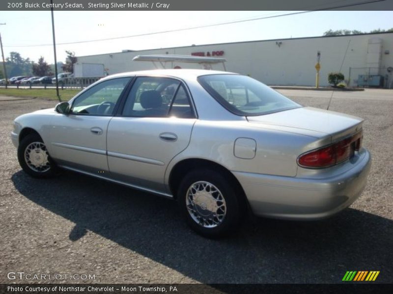 Sterling Silver Metallic / Gray 2005 Buick Century Sedan