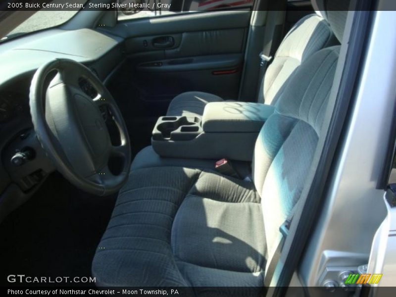 Sterling Silver Metallic / Gray 2005 Buick Century Sedan