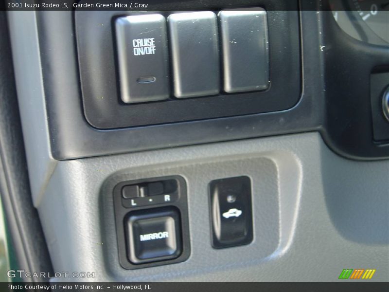 Garden Green Mica / Gray 2001 Isuzu Rodeo LS