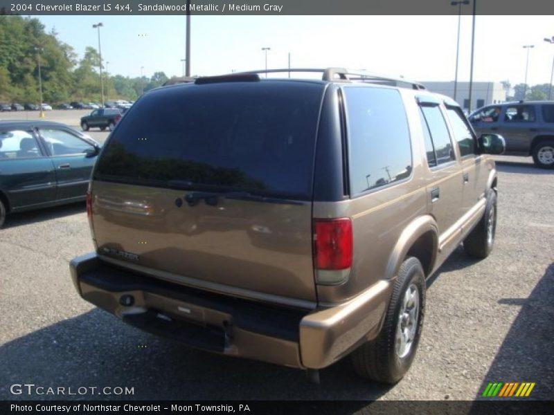 Sandalwood Metallic / Medium Gray 2004 Chevrolet Blazer LS 4x4