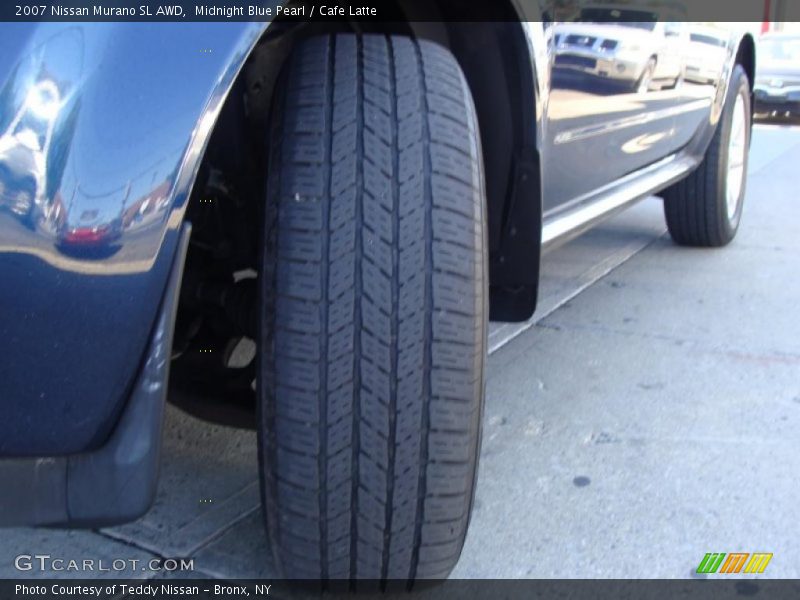Midnight Blue Pearl / Cafe Latte 2007 Nissan Murano SL AWD