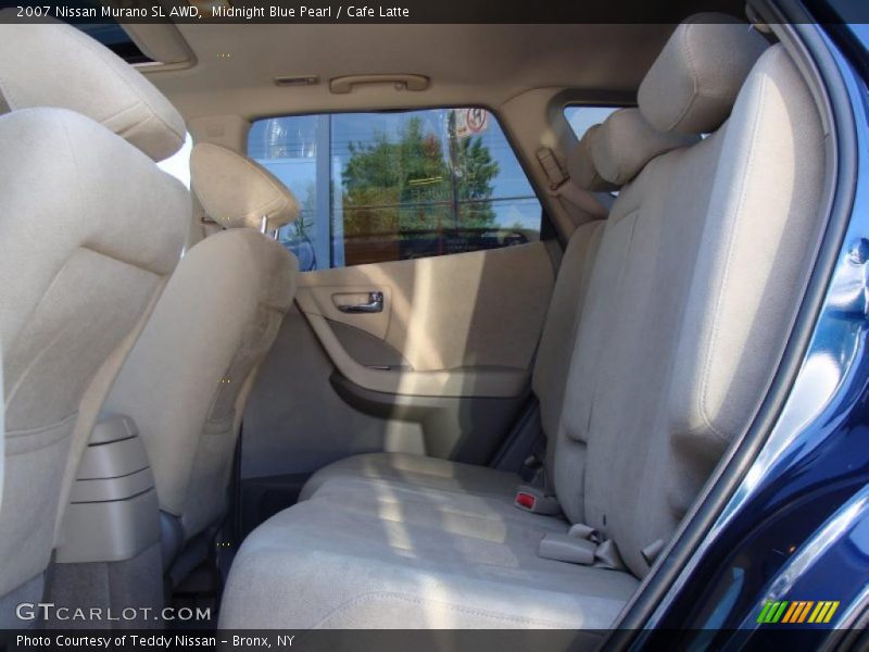 Midnight Blue Pearl / Cafe Latte 2007 Nissan Murano SL AWD