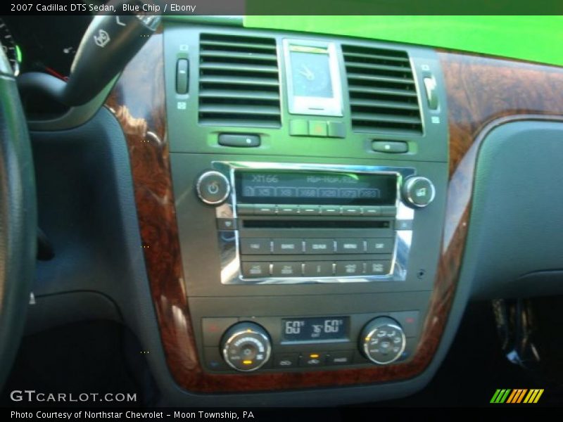Blue Chip / Ebony 2007 Cadillac DTS Sedan